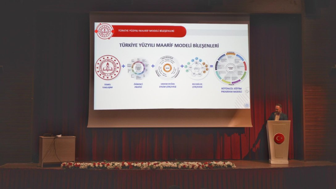 2024-2025 EĞİTİM ÖĞRETİM YILI TÜRKİYE YÜZYILI MAARİF MODELİ YÖNETİCİ EĞİTİMİ TOPLANTISI GERÇEKLEŞTİRİLDİ