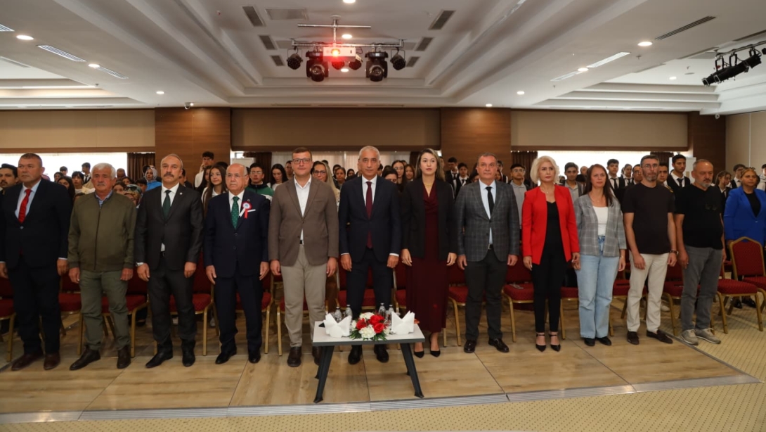 AHİLİK HAFTASI KAPSAMINDA İLÇEMİZ MOGAN MESLEKİ VE TEKNİK ANADOLU LİSESİNDE PROGRAM DÜZENLENDİ