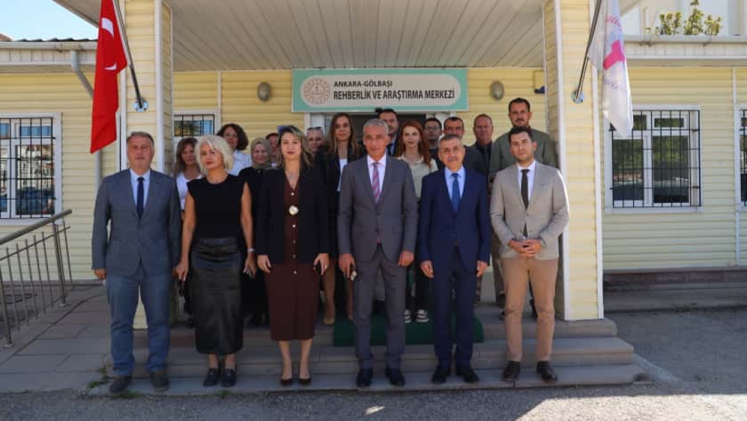 KAYMAKAMIMIZ SAYIN EROL RÜSTEMOĞLU REHBERLİK VE ARAŞTIRMA MERKEZİNİ ZİYARET ETTİ